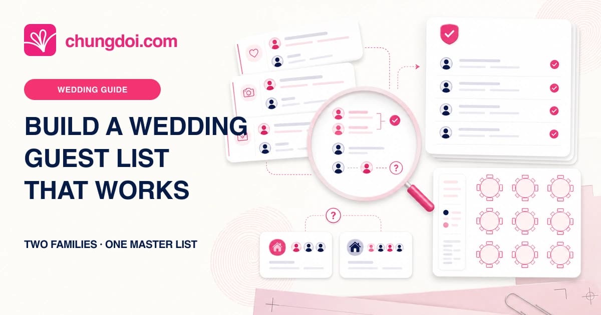 How to Build a Wedding Guest List