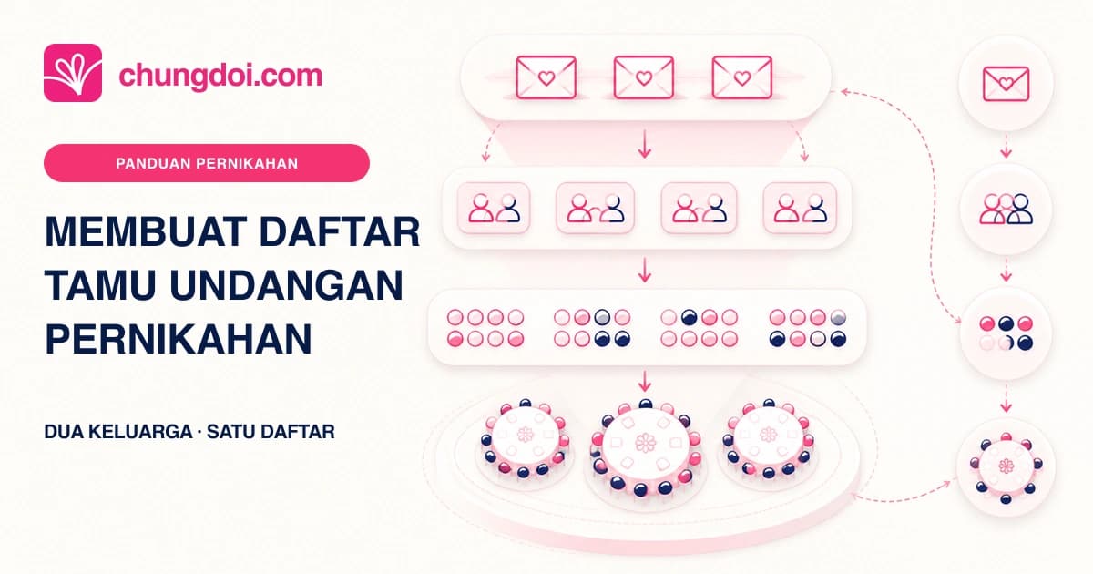 Cara Membuat Daftar Tamu Undangan Pernikahan