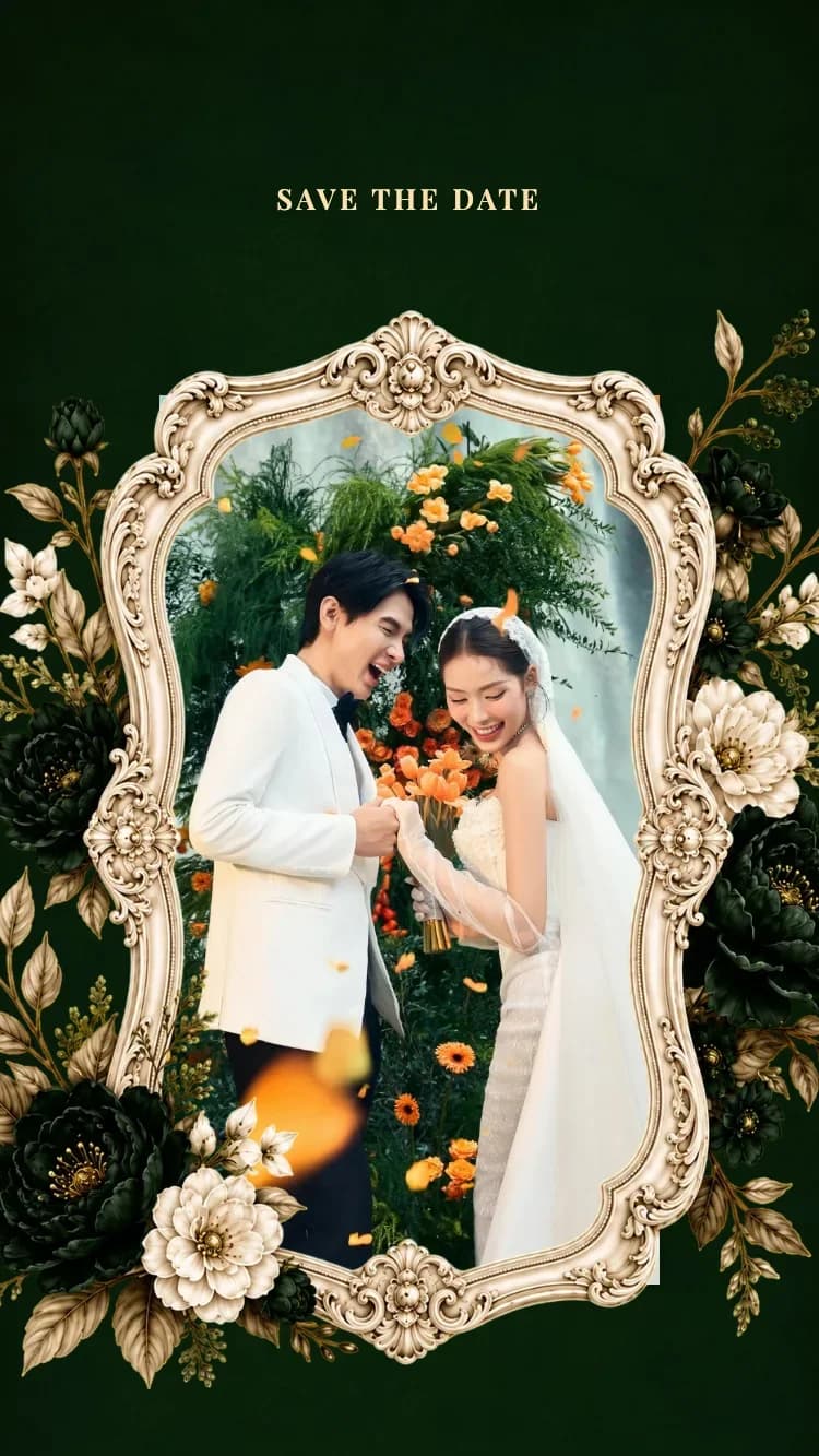 Baroque V2 - Xanh Đậm