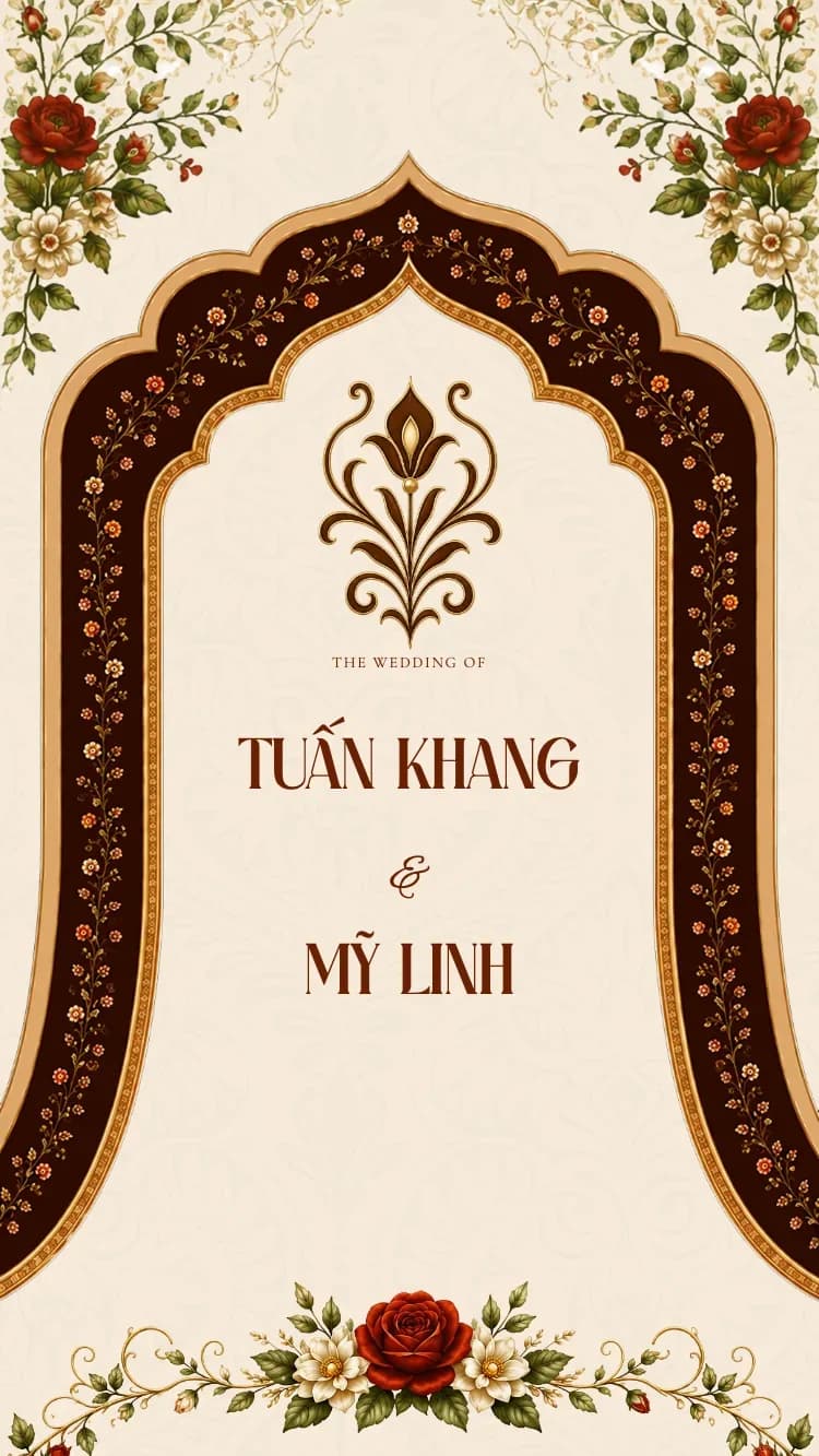 Gấm Hoa - Đỏ