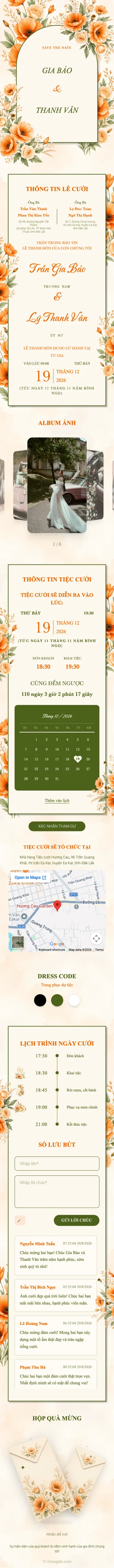 Hoa Khô - Cam